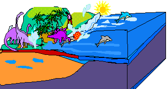 The beginning of the flood